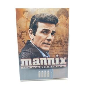 Mannix: the Fourth Season (DVD,‎ 1970) Mike Connors 24 Episodes